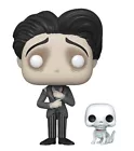 Corpse Bride Victor Van Dort With Scraps Pop Movies #986 Vinyl Figure Funko