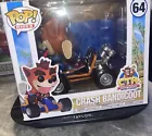 Crash Bandicoot CTR Crash Team Racing Funko Pop! #64 Rides Brand New!
