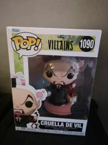Cruella De Vil Funko Pop Vinyl Figure Disney Villains #1090