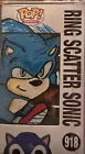 Custom Art Funko Pop #918: Sonic the Hedgehog with Protector