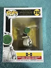 D-O Funko Pop Vinyl Figure #312 Star Wars Disney DO D O Droid