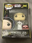 Damaged  Box  FUNKO POP! - 2024 Target Con #682 - Star Wars PRINCESS LEIA !