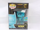 Damaged Funko Pop Batman (Blue Chrome) 144 DC Super Heroes Figure