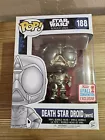 Damaged-Funko Pop! Vinyl: Star Wars - Death Star Droid #188 W/Protector
