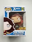 DARK PHEONIX #413 X-MEN HOT TOPIC EXCLUSIVE GLOW CHASE FUNKO POP + POP PROTECTOR