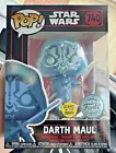 DARTH MAUL GLOW FE 740 Star Wars Funko Pop Vinyl New in Mint Box + Protector