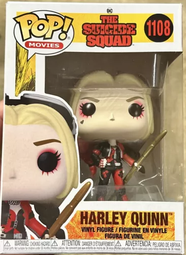 DC The Suicide Squad Harley Quinn (Bodysuit) Funko Pop #1108 Movies Brand New