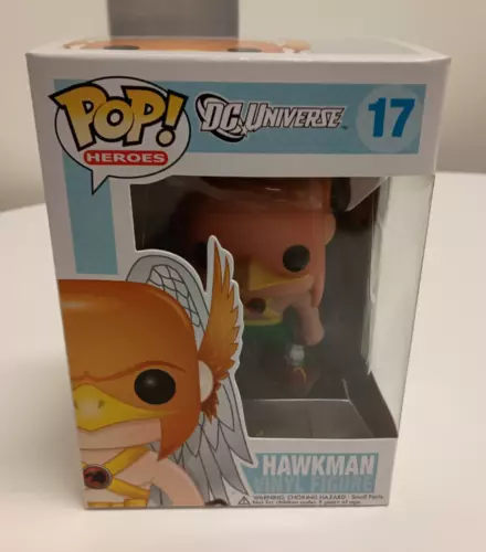 DC Universe Hawkman Misprint Funko Pop #17