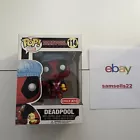 Deadpool Bath Time Target Exclusive 114 Marvel Funko Pop Vinyl slight sun damage