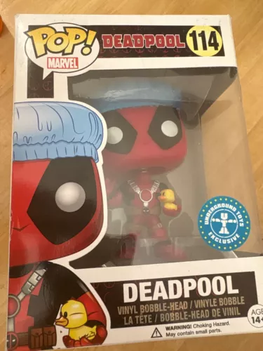 Deadpool Bathtime with Rubber Duck Funko Pop Vinyl Figure #114 Underground Toys