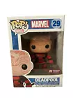 Deadpool (Unmasked) Bobble Red Edition Exclusive No.29 Funko Pop! - FREE POSTAGE