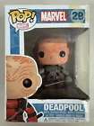 Deadpool (Unmasked Grey Suit) 29 ~ Marvel ~ Funko Pop Vinyl ~ Suit Out Of Box’er