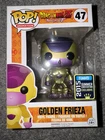 DECENT  CONDITION! Funko Pop Dragon Ball Z Golden Frieza #47 2015 Summer Con