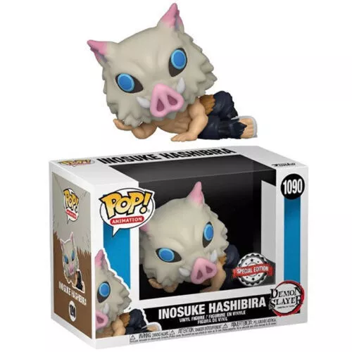 Demon Slayer Inosuke Hashibira Lounging Special Edition Pop Animation 1090 Funko