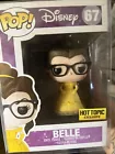 Disney Funko Pop! Nerdy Belle with Glasses #67 Hot Topic Exclusive Hipster