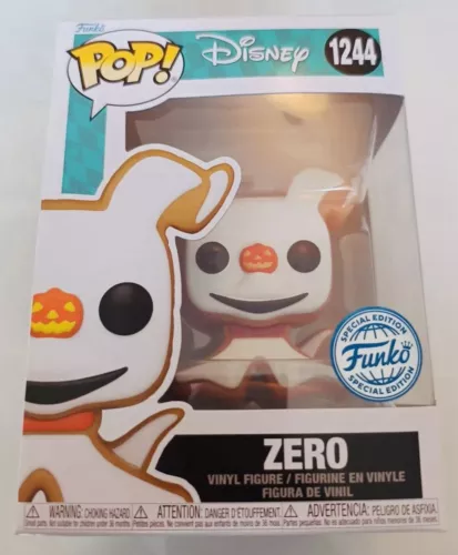 Disney Nightmare Before Christmas Zero #1244 Funko Pop