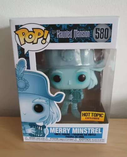 Disney Parks Haunted Mansion Funko Pop - Merry Minstrel #580 Hot Topic Exclusive