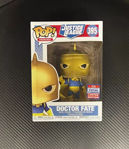 Doctor Fate Funko Pop Heroes 395 Justice League 2021 Official FunKon Exclusive
