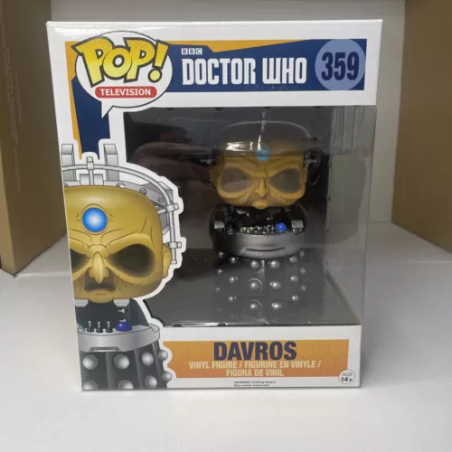 Doctor Who Davros 359  Funko Pop 6 Inch Figure  Boxed Dr Who