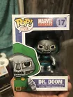 Dr Doom Metallic Marvel Funko Pop #17 Fantastic Four Rare & Vaulted.