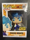 DRAGON BALL Z - SSGSS Vegito Funko Pop #515 **Authentic** Vaulted 2018 Hot Topic