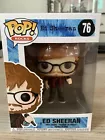 ED SHEERAN Funko POP Rocks #76 Vinyl Figure Retired
