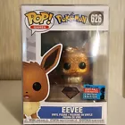Eevee (Diamond Glitter) Fall Con Exclusive #626 Pokemon Pop Vinyl With Protector