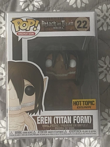 EREN (TITAN FORM) #22 Attack on Titan Pop Animation Funko Vinyl Figure NIB