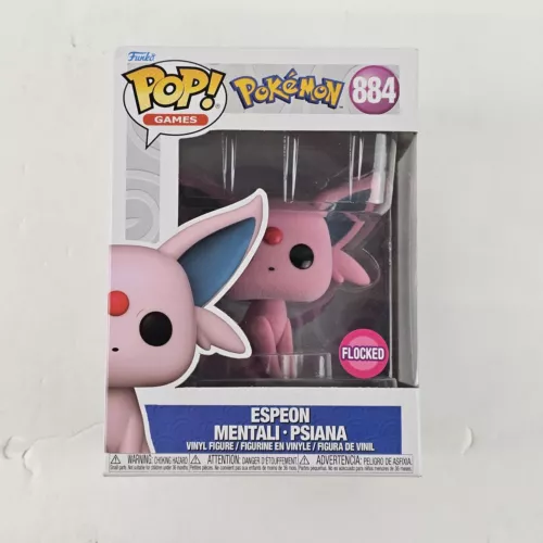 Espeon #884 Flocked Special Edition Pokemon Funko Pop! vinyl figure