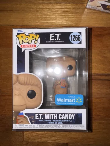 E.T. with Candy Walmart Exclusive POP FUNKO MOVIES #1266