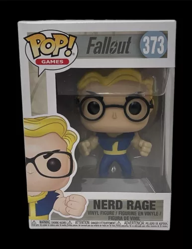 Fallout Nerd Rage Funko Pop Vinyl Figure 373 Video Gaming New