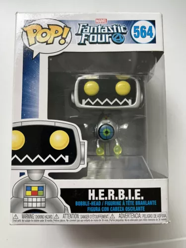 Fantastic Four H.E.R.B.I.E  Funko Pop! Vinyl Figure - Figure 564 Marvel Comics