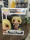 Female Titan Funko Pop Glow BAIT Exclusive 233 See Description