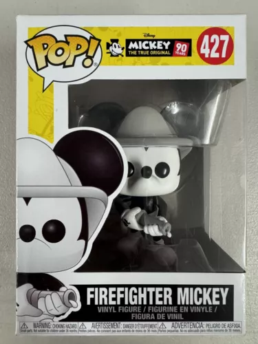 Firefighter Mickey 427 ~ Disney ~ Funko Pop Vinyl ~ 90th Anniversary