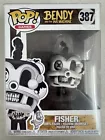 Fisher 387 ~ Bendy and the Ink Machine ~ Funko Pop Vinyl + FREE POP PROTECTOR