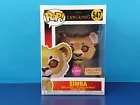 Flocked Simba Funko Pop Vinyl Figure Disney Lion King Box Lunch Exclusive #547