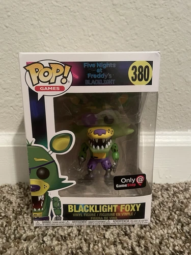 FNAF Five Nights At Freddy’s Funko Pop Vinyl Blacklight Foxy 380