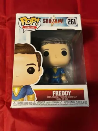 FREDDY SHAZAM HEROES 261 FUNKO POP NEW IN PROTECTOR