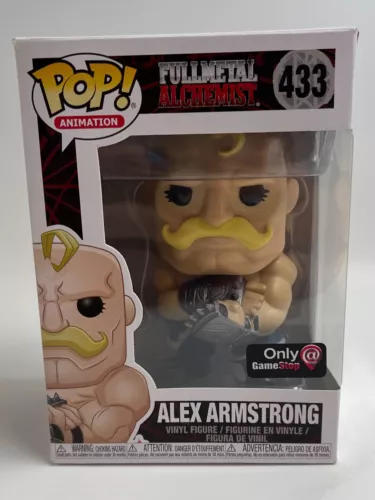 FullMetal Alchemist Alex Armstrong Funko Pop 433 (Only @ GameStop)