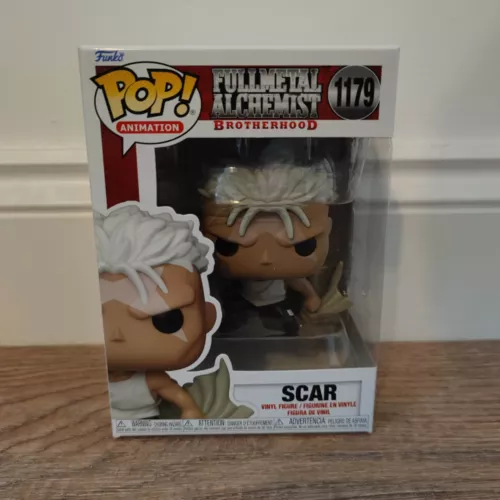 Fullmetal Alchemist BROTHERHOOD  SCAR #1179  figure FMA FUNKO POP FIGURE