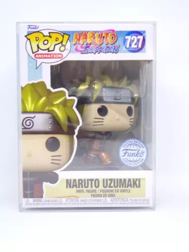 Funko Animation - Naruto Uzumaki (Running) #727 Metallic Exclusive, NIB