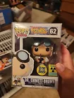 Funko Dr. Emmett Brown #62 GITD Back To The Future Convention Hazard Exclusive