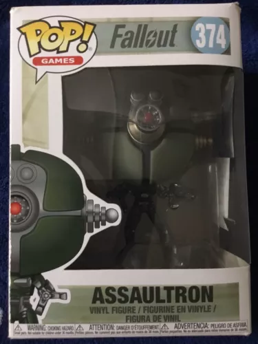 Funko Fallout 374 Assaultron POP Game Rare Collectible Limited Edition