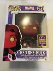 Funko Marvel - Red She-Hulk #231 SDCC 2017  Exclusive  +P/Protector