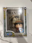 Funko Monkey D Luffy WANTED poster 1459 2023 Fall NYCC shared sticker
