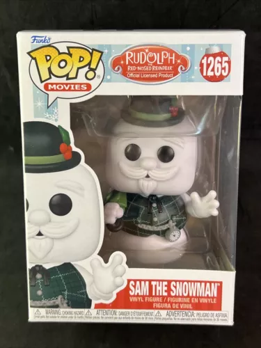 Funko Movies! Funko Pop Rudolph the Red- Nosed Reindeer Sam the Snowman No 1265