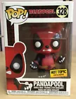 funko pandapool flocked chase pop exclusive hot topic marvel deadpool 328