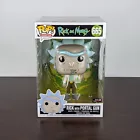 Funko Pop 10 Inch Rick and Morty RICK WITH PORTAL GUN 665 GameStop Exclusive