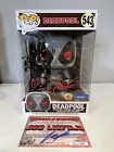 FUNKO POP! 10" X-FORCE DEADPOOL #543 + SIG + REMARQUE BY ROB LIEFELD W/ COA