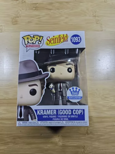 Funko POP! #1093 Seinfeld Kramer Good Cop Funko Shop Exclusive + Protector